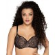 Бюстгальтер балконет Ava LET'S GET LOUD 1956 U, Цвет: черный, Размеры: 75C