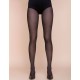 Колготки с узором Gabriella 488 GAMA nero 60 den, Цвет: чёрный, Размеры: 2