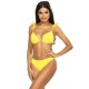Раздельный купальник с формованной чашкой Lorin L2458/2, Цвет: лимон, Размеры: 70C