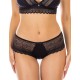 Кружевные трусы слипы UNICONF NM09 черный, Цвет: черный, Размеры: XL