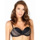 Бюстгальтер анжелика пуш-ап UNICONF SM32 черный, Цвет: черный, Размеры: 70B