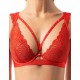 Бюстгальтер бралетт Coquette Revue ZODIAC 90120-07К, Цвет: красный, Размеры: 70D