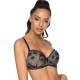 Бюстгальтер балконет пуш-ап MAT LISSY M-3308-11, Цвет: черный, Размеры: 70B