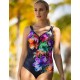 Закрытый купальник Verano GRACIANA colorful-navyblue, Цвет: темно-синий, Размеры: L