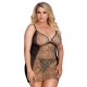 Полупрозрачная сорочка Gorgeous MARCIANA CHEMISE, Цвет: леопард, Размеры: 5XL/6XL