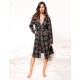 Халат в клетку Lormar CARPE 670926, Цвет: nero/rosa, Размеры: M