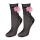 Тонкие носки Marilyn AIR SOCKS FLOWER 10 den черный, Цвет: черный, Размеры: 36/40