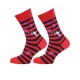 Носки мужские Marilyn AMORE LOVE красный/чёрный, Цвет: красный/чёрный, Размеры: 41/45