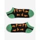 Укороченные мужские носки Marilyn FOOTIES PIZZA черный/зеленый, Цвет: черный/зеленый, Размеры: 41/45