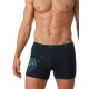 Мужские трусы боксеры Key MXH 718 A22 темно-синий, Цвет: темно-синий, Размеры: L
