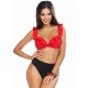 Раздельный купальник с пуш-ап Lorin L2437/2, Цвет: красный, Размеры: 70C Раздельный купальник с пуш-ап Lorin L2437/2, Цвет: красный, Размеры: 70C